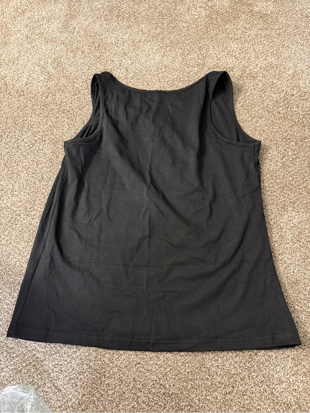 Everyday Scoop Neck Women's Tank Top in Black